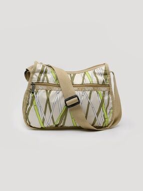 LESPORTSAC Classic Hobo Crossbody Bamboo Print